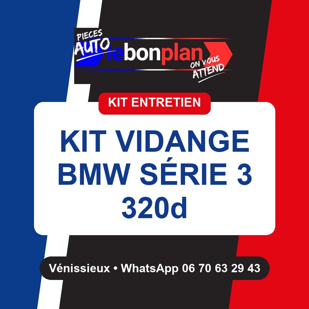 Kit vidange 4 filtres + huile – BMW Série 3 320d 190 ch