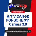 Kit vidange 3 filtres + huile – Porsche 911 Carrera 3.0 370 ch