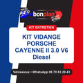 Kit vidange 4 filtres + huile – Porsche Cayenne II 3.0 V6 Diesel 245 ch