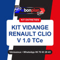 Kit vidange 3 filtres + huile – Renault Clio V 1.0 TCe 90 ch