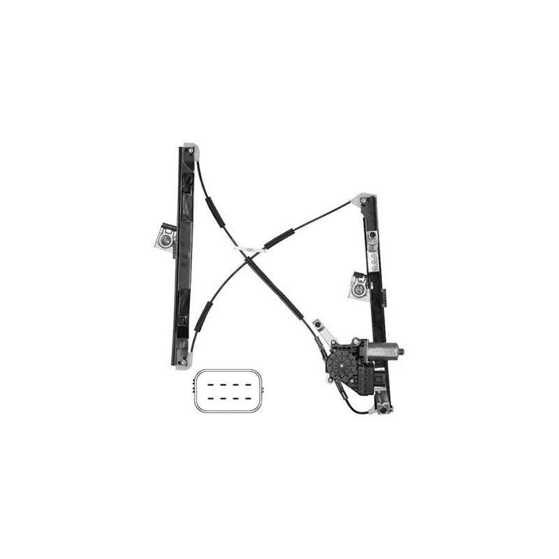 Lève-vitre électrique avant gauche avec moteur confort Ford Mondeo MK2 phase 1 et 2 2000-2007