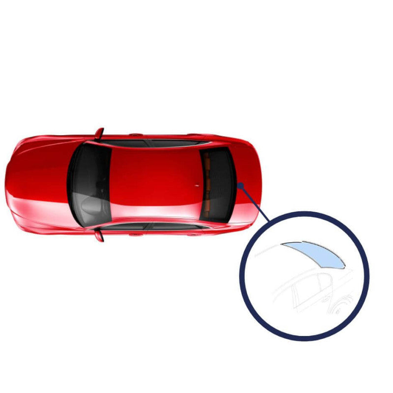 Vitre lunette arrière teintée verte chauffante teintée Seat Leon 2 2005-2009
