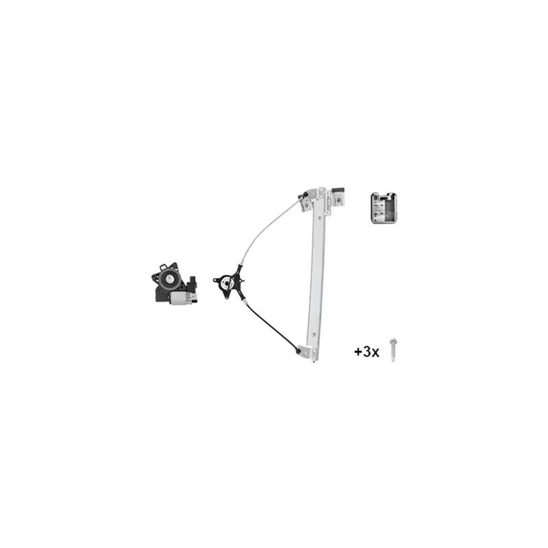 Mécanisme de lève-vitre électrique avant gauche 5 portes Mazda 2 2003-2007