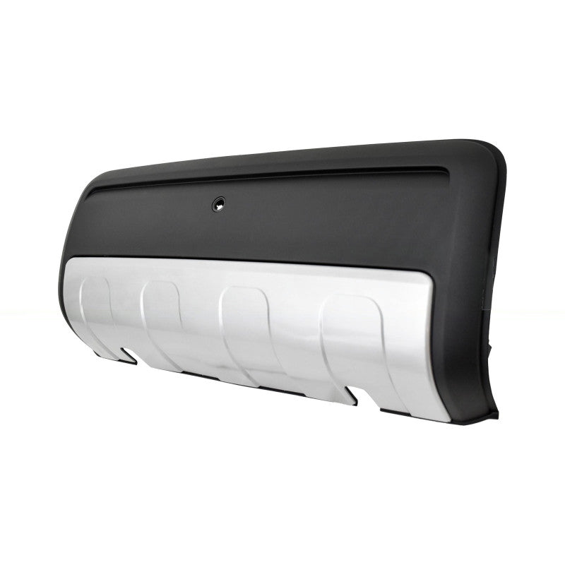 Moulure centrale de pare-choc arrière grise avec trou radar Fiat Panda 3 4x4 depuis 2012