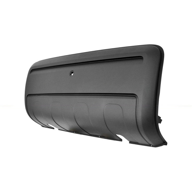Moulure centrale de pare-choc arrière noire avec trou radar Fiat Panda 3 4x4 depuis 2012
