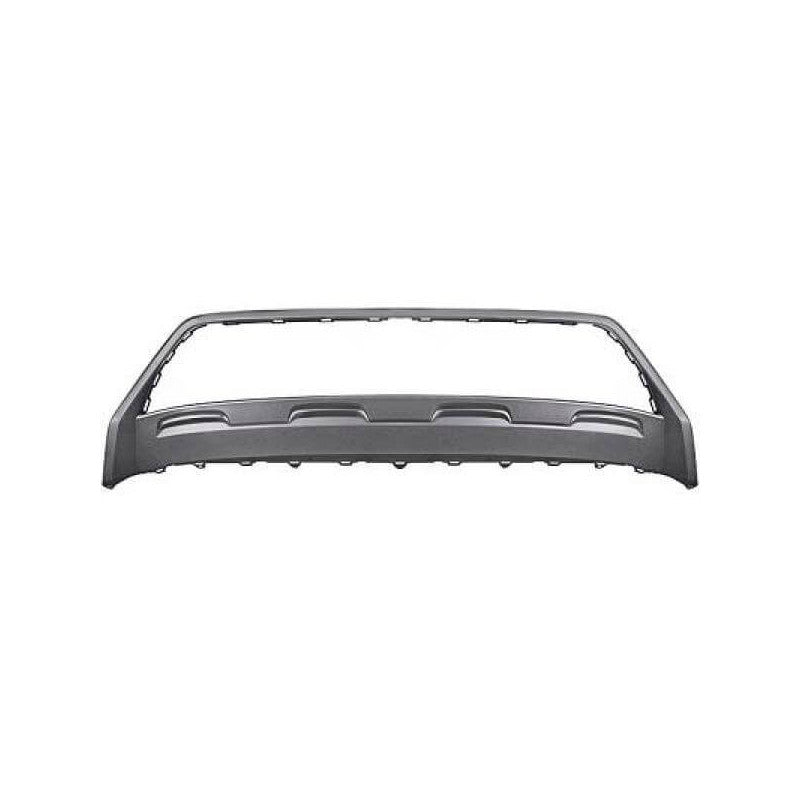 Moulure centrale de pare-choc avant grise Volkswagen Tiguan 2 phase 1 2016-2020