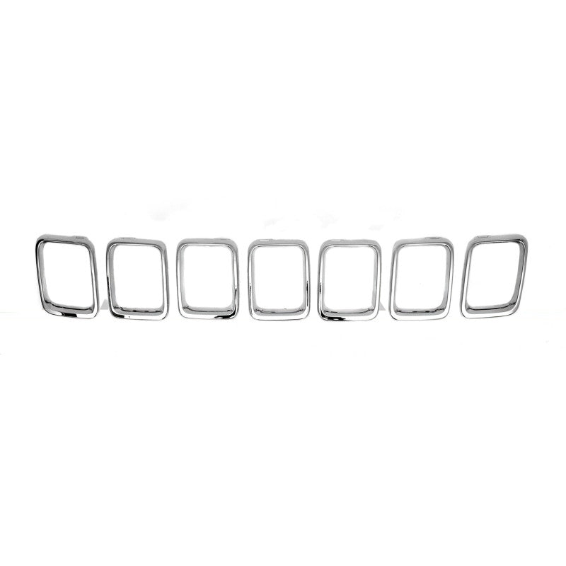 Moulure de grille de calandre avant chromée Jeep Compass 2 phase 1 2017-2020