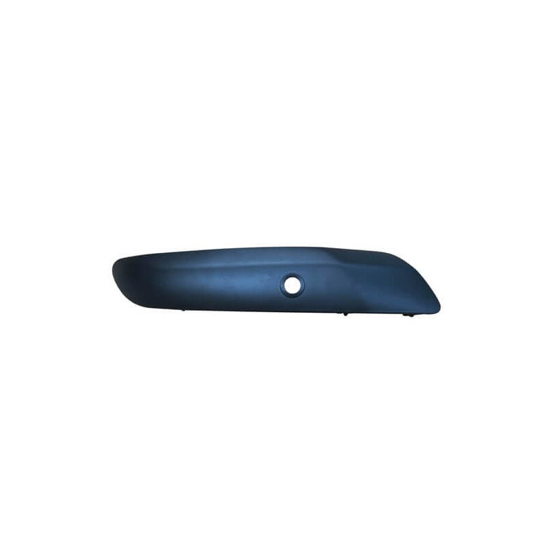 Moulure de pare-choc arrière gauche noire avec trou radar Peugeot 308 1 2007-2013