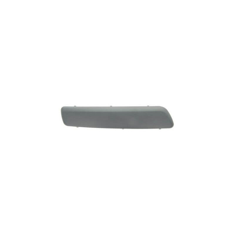 Moulure de pare-choc arrière gauche noire Renault Clio 3 phase 1 2005-2009