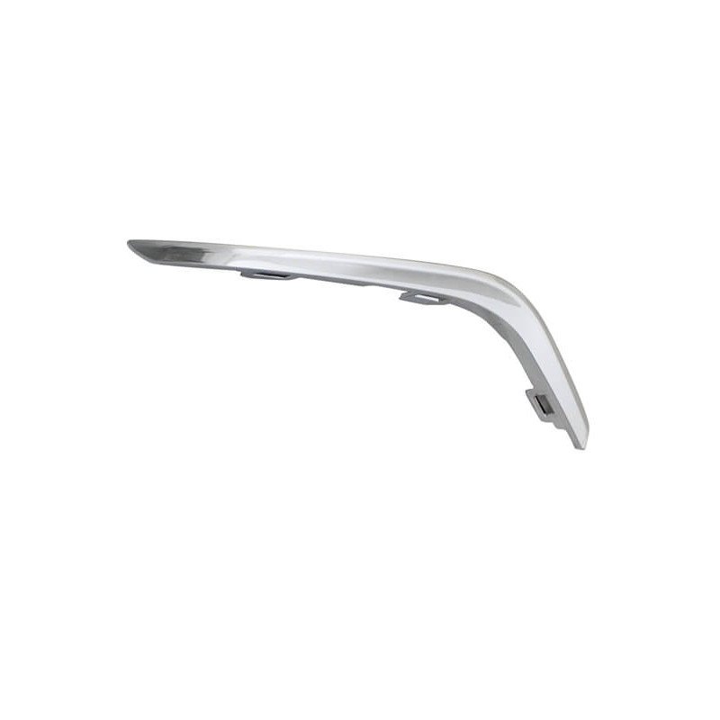 Moulure de pare-choc avant droite chromée Peugeot 107 depuis 2012