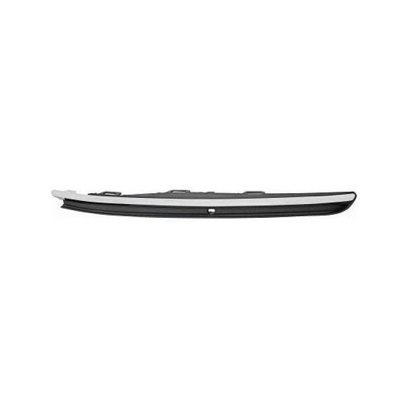 Moulure de pare-choc avant droite noire et chromée Volkswagen Golf 7 phase 2 2017-2020