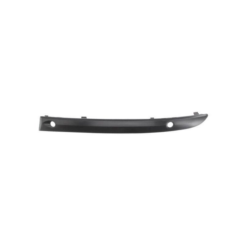 Moulure de pare-choc avant gauche à peindre avec trous radars BMW Serie 1 E87 phase 1 2004-2007