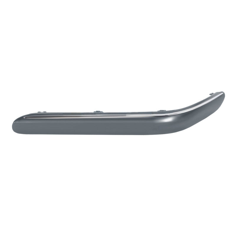 Moulure de pare-choc avant gauche avec profil chromé Mercedes Classe C W203 phase 1 2000-2004