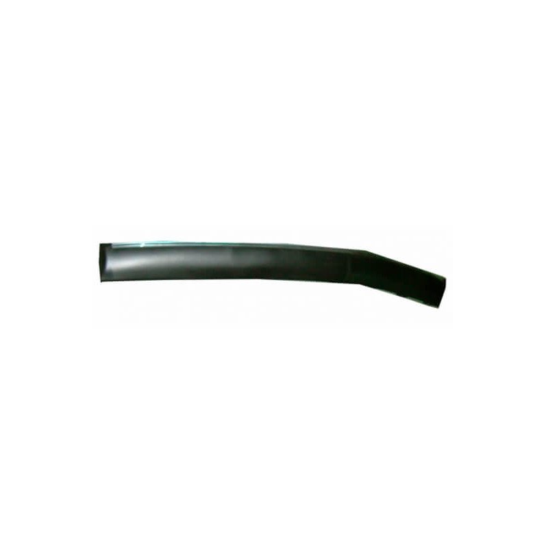 Moulure de pare-choc avant gauche noire et chromée Peugeot 406 depuis 1999