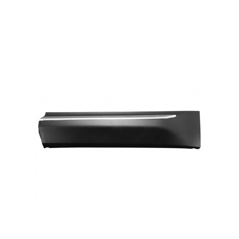 Moulure de porte arrière gauche noire et chromée Skoda Kodiaq phase 1 2016-2021