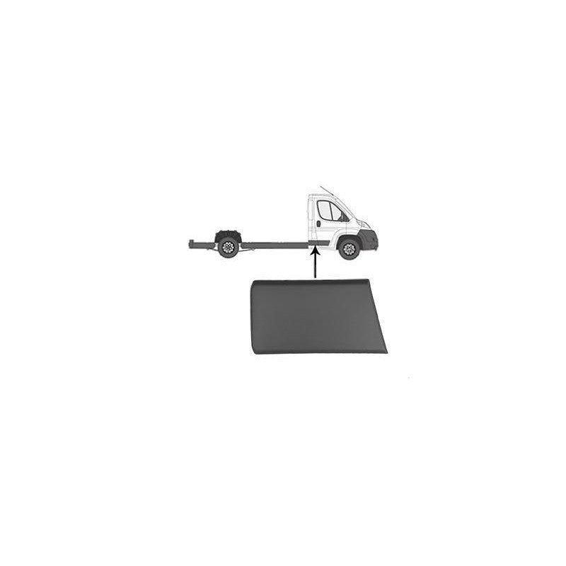 Moulure droit grise Pickup Citroën Jumper depuis 2006