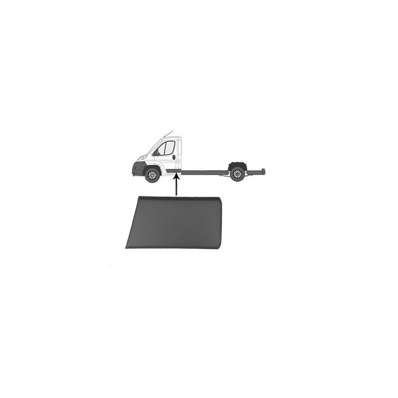 Moulure gauche grise Pickup Citroën Jumper depuis 2006