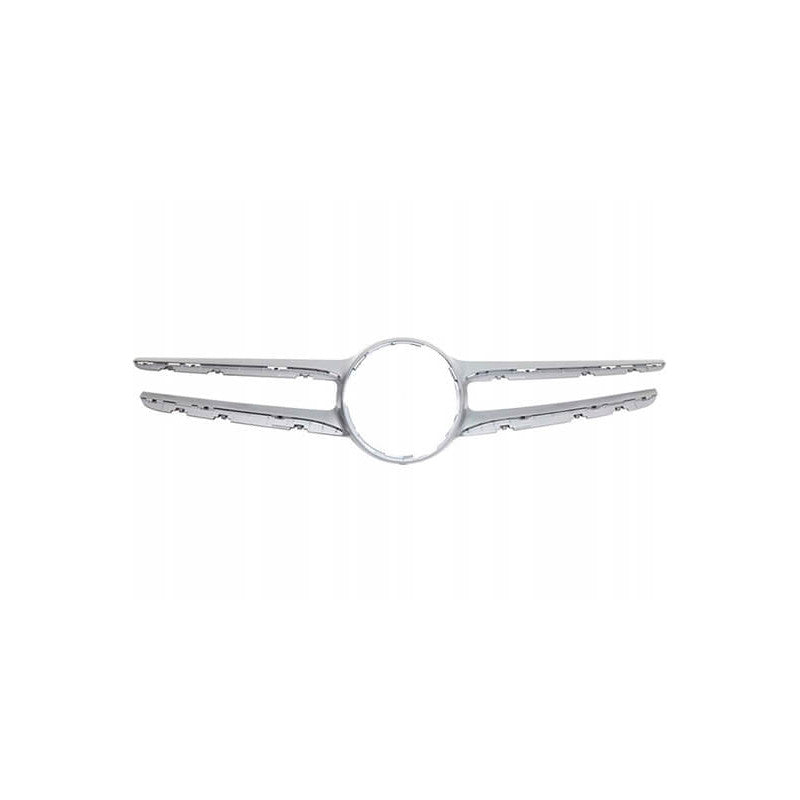 Moulure grille de calandre avant argentée Mercedes Classe C W205 phase 1 2014-2018