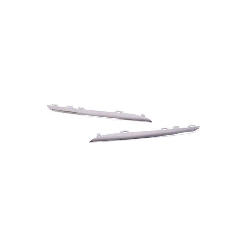 Moulure grille de calandre avant inférieur droit chromé Mercedes Classe C W205 phase 1 2014-2018