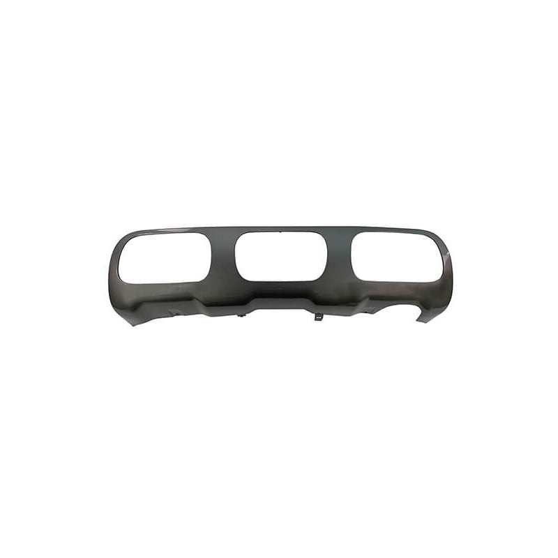 Moulure inférieure de pare-choc arrière gris granuleux Citroën C3 Aircross phase 1 depuis 2017