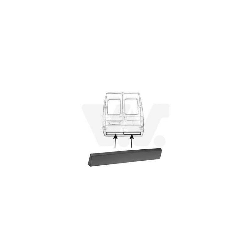 Moulure inférieure de porte arrière gauche Citroën Jumper 1 phase 1 1994-2002