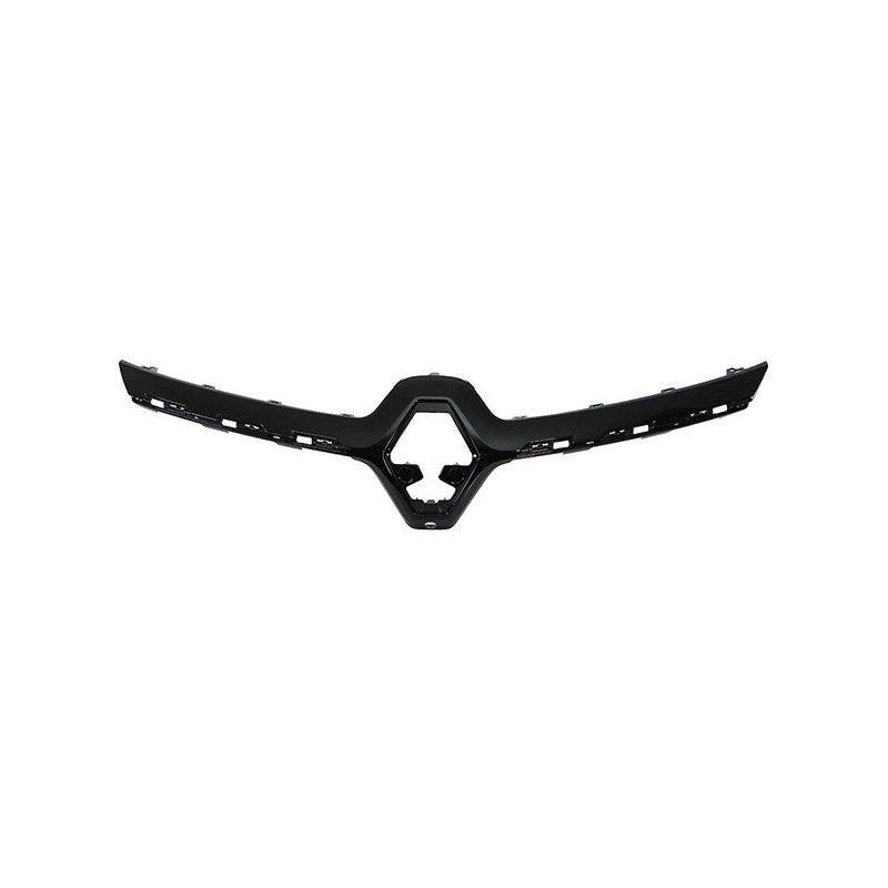 Moulure noire de grille de calandre avant avec trou caméra Renault Captur 2 depuis 2019