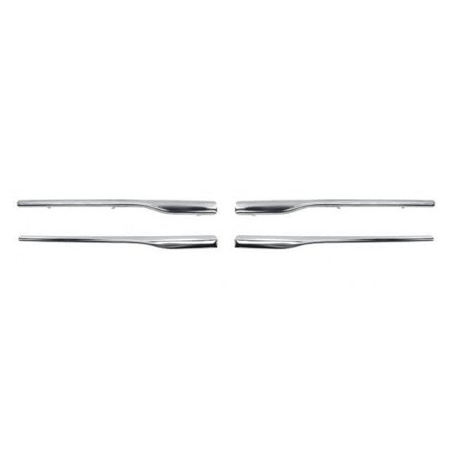 Moulures chromées grille de calandre avant kit Dacia Logan 2 phase 1 2012-2016
