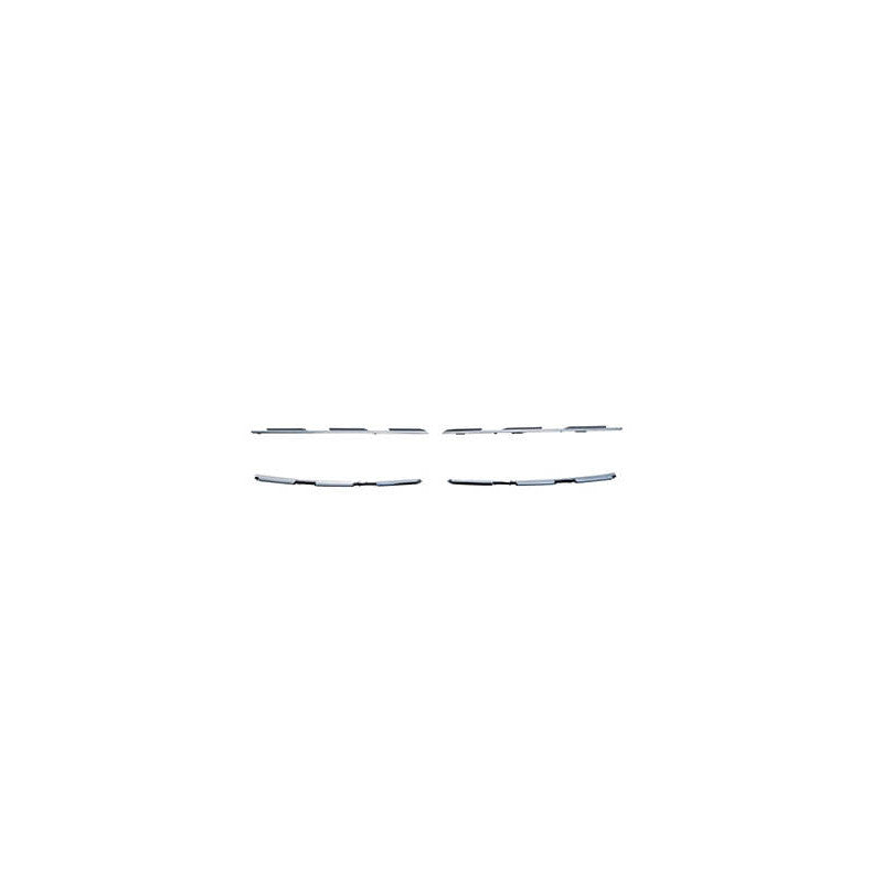 Moulures chromées grille de calandre avant Renault Captur 2 depuis 2019