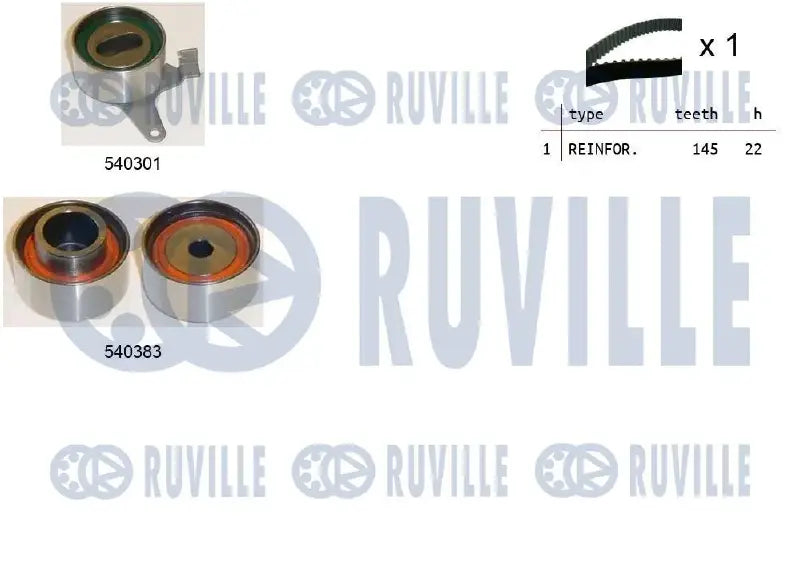 Kit distribution complet pour KIA Shuma, Shuma I / Mazda 323 III, MX-5 II, 323 C IV
