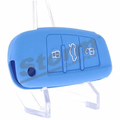 Protection silicone bleue pour AUDI