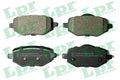 Jeu plaquettes frein pour Peugeot 2008 II, 208 II / Citroën C4 III, C4 X, C3 IV