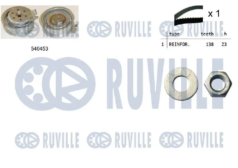 Kit distribution complet pour VW Passat B5.5, Polo III Classic, Multivan T5 / Audi A4 B5, A3, A4 B6