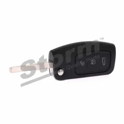 Coque + clé à rabat vague pour FORD 3 BOUTONS