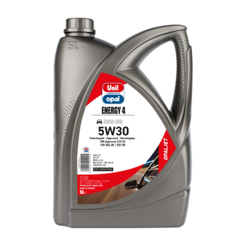Huile moteur Unil Opal OPALJET ENERGY 4 5W30 – 5 L