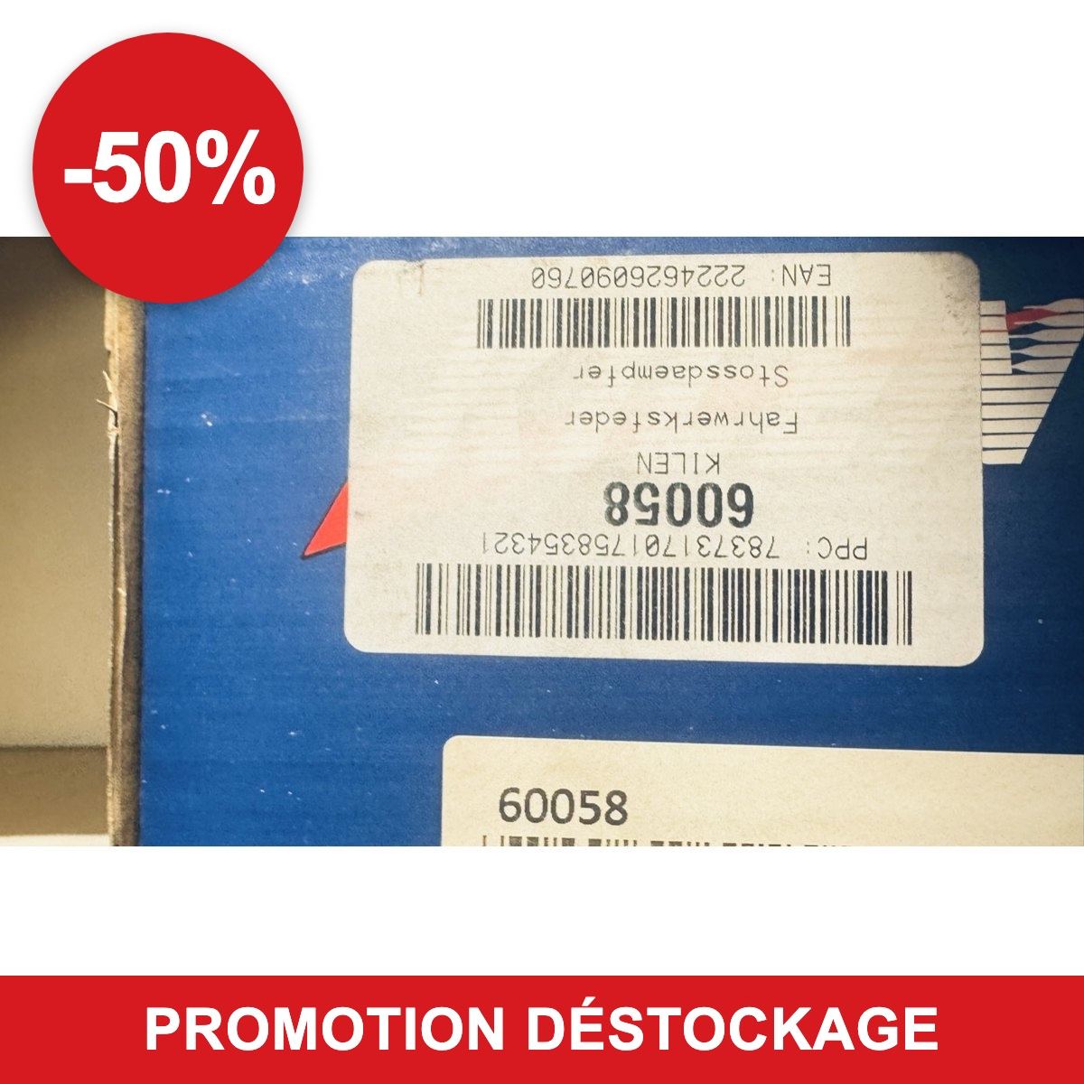 Ressort de suspension Kilen 60058 en promotion -50 %
