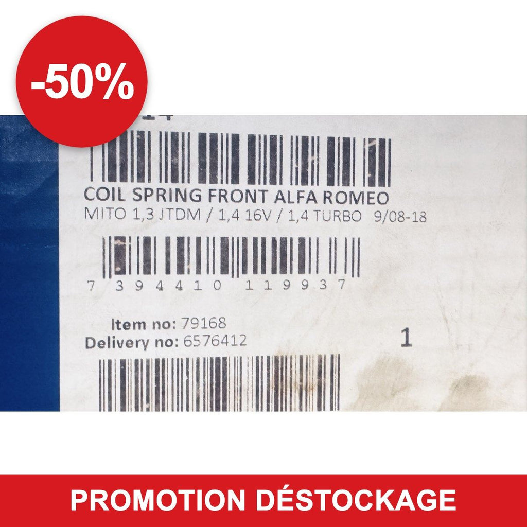 Ressort de suspension Kilen 10014 – Alfa Romeo MiTo en promotion -50 %