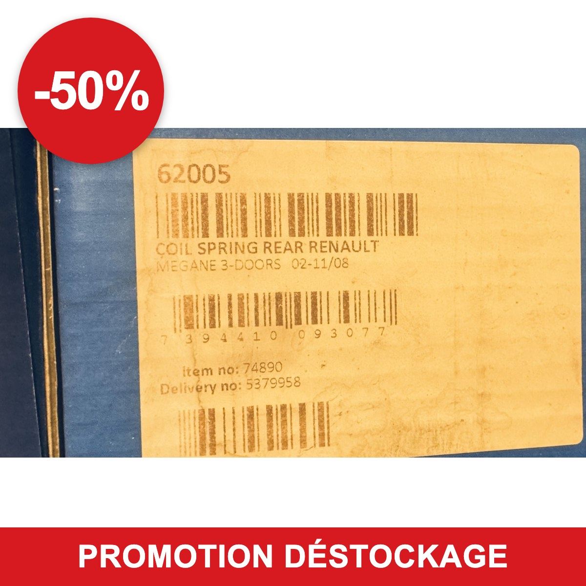 Ressort de suspension Kilen 62005 – Renault Mégane III coupé en promotion -50 %