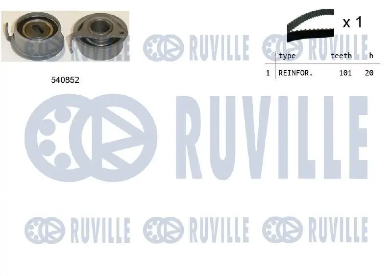 Kit distribution complet pour Hyundai i10 I, Atos, Getz / KIA Picanto I