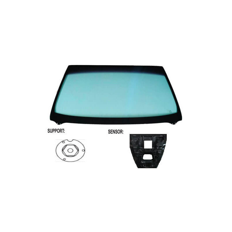 Pare-brise avant teinté vert acoustique capteur modifié Mercedes Classe A W176 2012-2018