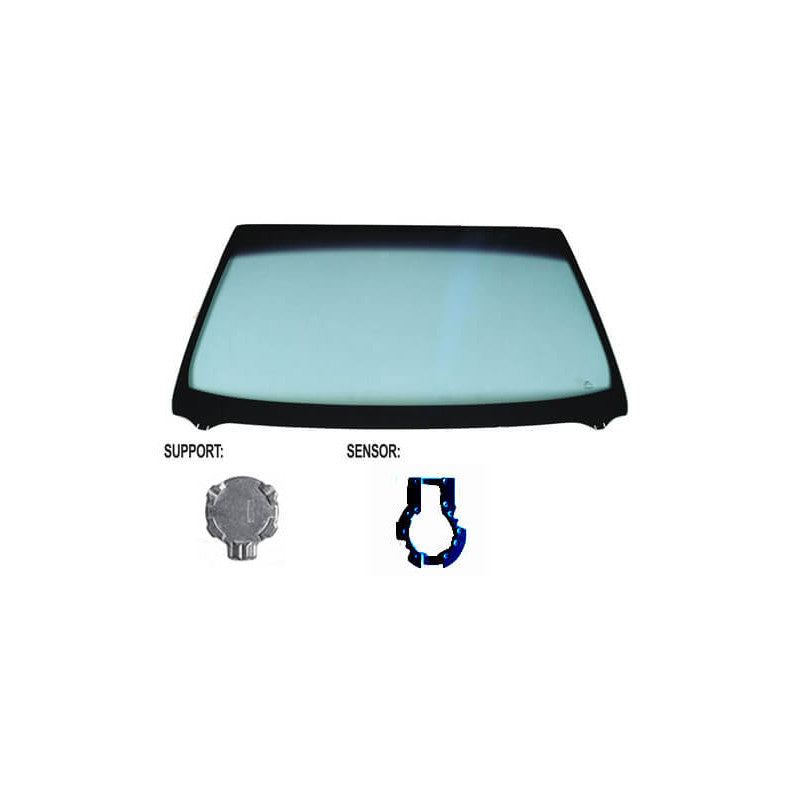 Pare-brise avant teinté vert acoustique chauffant pour capteur et camera Ford Mondeo MK4 phase 1 2014-2019