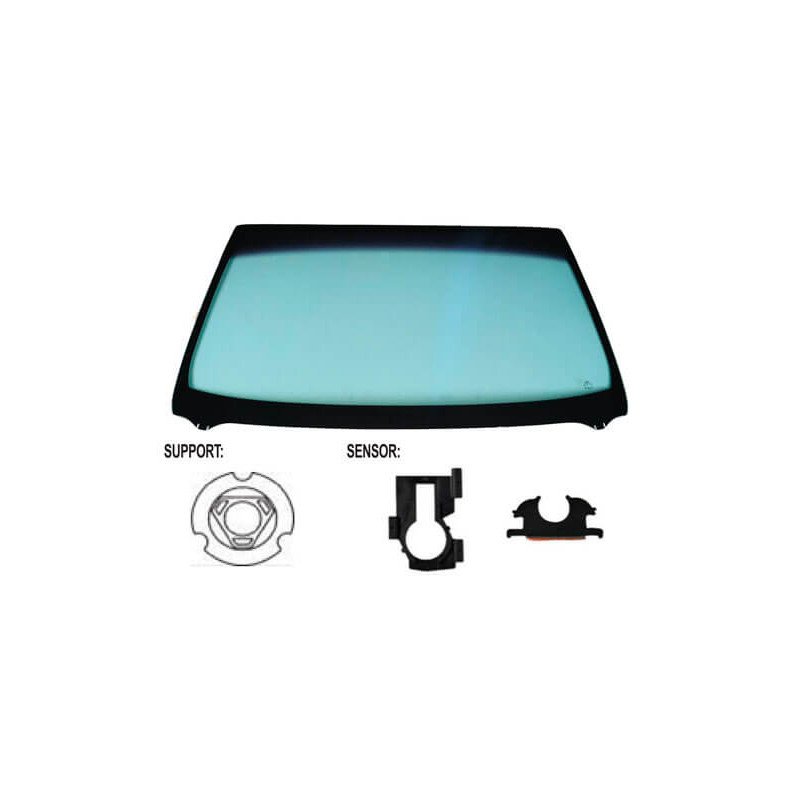Pare-brise avant teinté vert acoustique pour capteur Peugeot 308 2 2013-2021