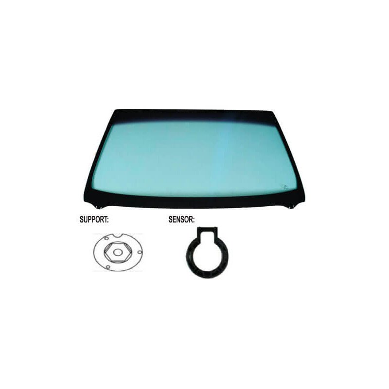 Pare-brise avant teinté vert athermique pour capteur Ford Focus 3 2011-2018