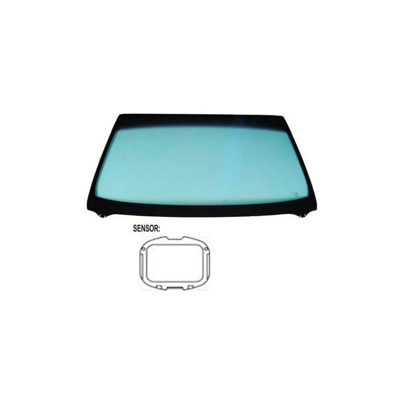 Pare-brise avant teinté vert athermique pour capteur Volkswagen Tiguan 1 2007-2016