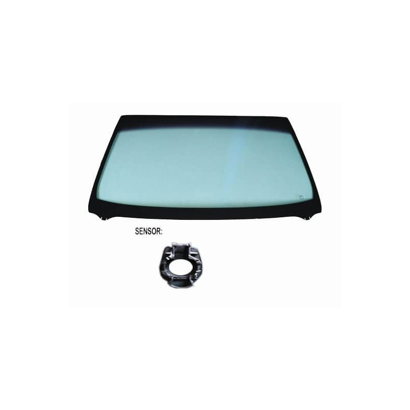 Pare-brise avant teinté vert athermique pour capteurs Seat Ibiza 4 6J5, 6P1 phase 3 2015-2017