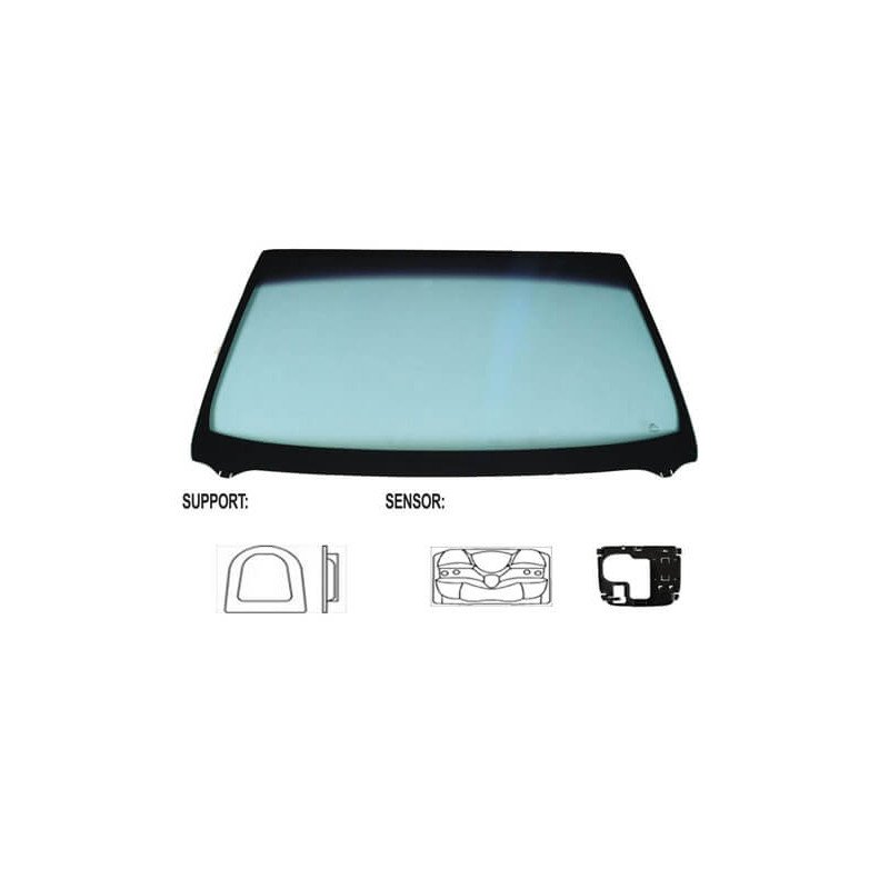 Pare-brise avant teinté vert Opel Mokka 2012-2020
