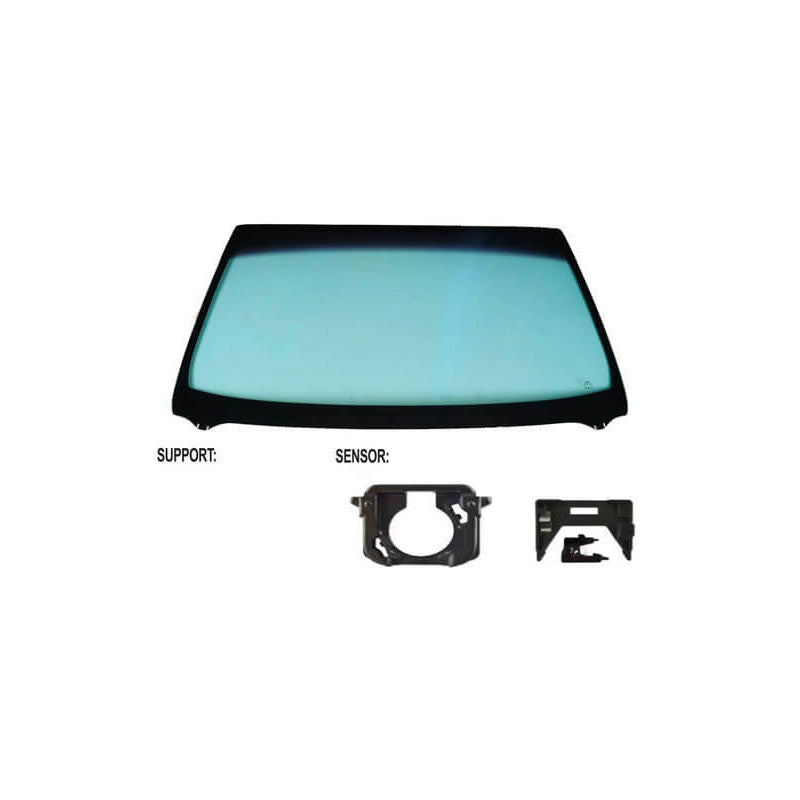 Pare-brise avant teinté vert sérigraphié pour capteur et support caméra BMW Serie 3 F30/F31 2012-2018