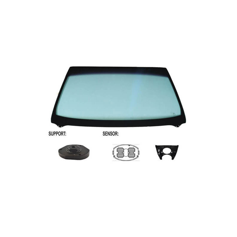 Pare-brise avant vert acoustique pour capteur rond Mercedes Classe B W246 2011-2019