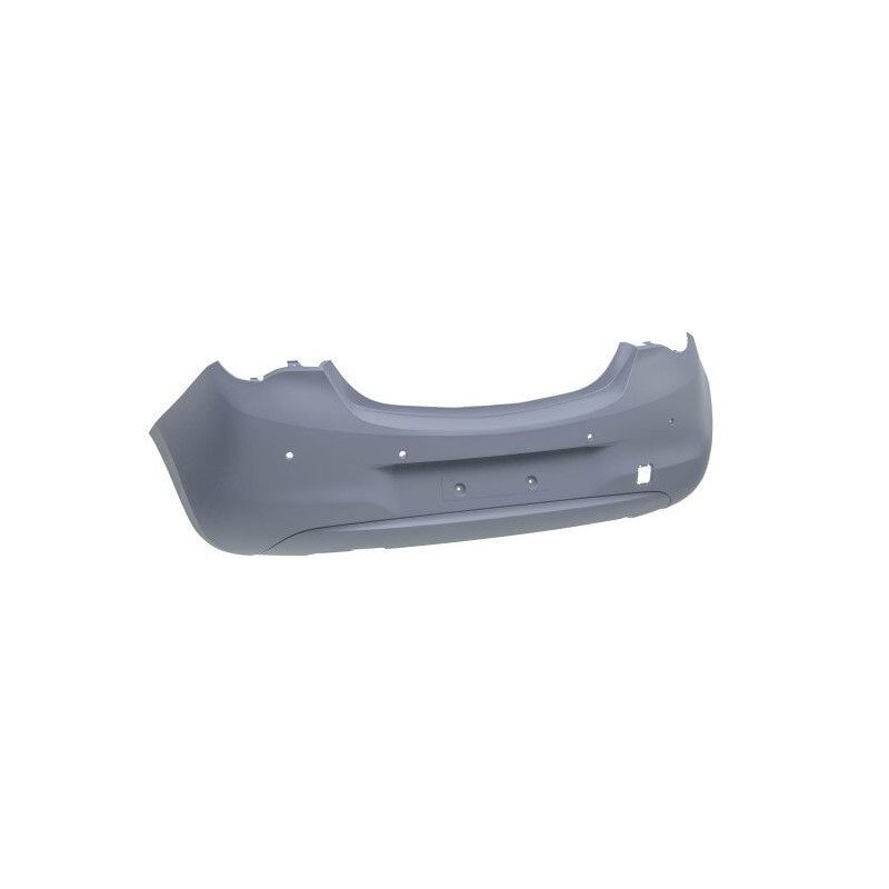 Pare-choc arrière à peindre avec 4 tous radars Opel Corsa E 5 portes 2015-2019