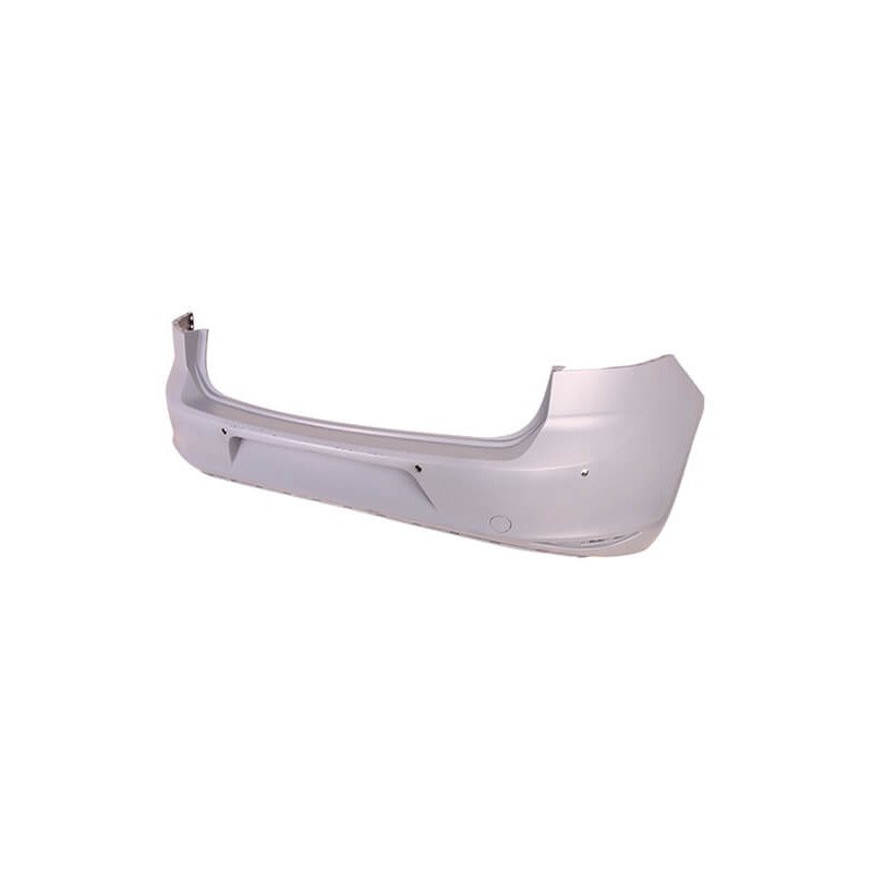 Pare-choc arrière à peindre avec 4 trous radars Volkswagen Golf 7 phase 1 2012-2017