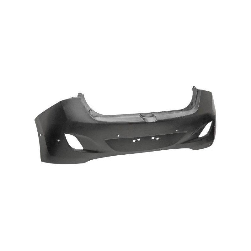 Pare-choc arrière à peindre avec 6 trous radars Hyundai I30 5 portes 2012-2017
